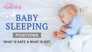 Baby Sleeping Positions – What Is Safe [upl. by Strader]