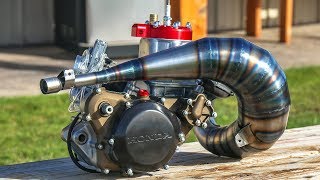 Incredible Two Stroke Engine Build [upl. by Alik700]