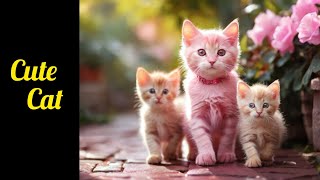 Cute cat wallpaper🐱 cute cat🐈 Wallpaper [upl. by Nahtam]