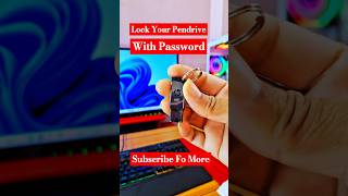 How to Lock Pendrive with Password [upl. by Lalaj]