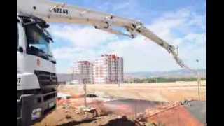 Tonbullar Hazır Beton Mercedes 4140  Sermac 48RZ Beton Pompası [upl. by Coveney]