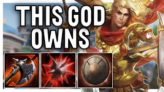 THIS SOLO BUILD GIVES YOU EVERYTHING YOU WANT  Achilles Solo Ranked Conquest [upl. by Hgielime]