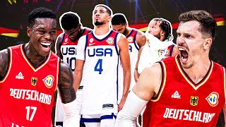 Germany Eliminates Team USA In An Offensive Clinic [upl. by Hnirt]