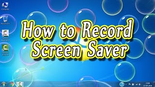 How to Record SCREENSAVER in WindowsMAC  New 2016 ✔ [upl. by Eillam432]