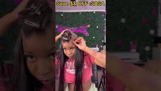 How To Do Quick Weave With Closure amp Bundles❓ Hair Bundles Tutorial For Beginner Elfinhair [upl. by Ehtiaf]