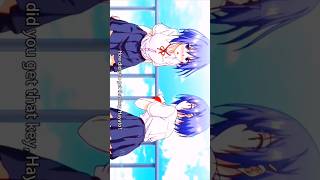 kaede to suzu  harem anime EDIT shorts anime harem [upl. by Hgielac]