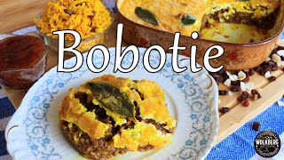 Bobotie Recipe on the braai  South Africas National dish  Traditional South African recipes [upl. by Nogaem]