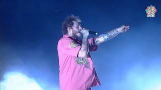 Post Malone  Wow Live at Lollapalooza Chile 2019 [upl. by Onitnelav570]