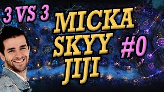 MICKALOW JIRAYA ET SKYYART ♦ Du 3v3 0 on se trololo entre potes sur League of Legends [upl. by Pentheas]