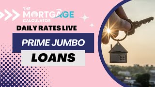 Daily Mortgage Rates LIVE  9012023 Prime Jumbo Loans [upl. by Atauqal]