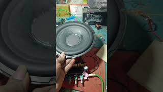 sound test 8inch Subwoofer with class d board youtubeshorts bass shorts amplifier sound tech [upl. by Wolfgram]