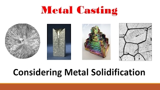 Metal Casting Part 2 Metal Solidification amp Chvorinovs Rule [upl. by Netsrik758]