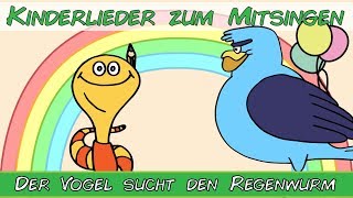 Der Vogel sucht den Regenwurm  Kinderlieder zum Mitsingen  Sing mit YleeKids [upl. by Jennifer]