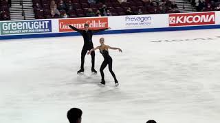 Aleksandra Boikova and Dmitri Kozlovskii quotSwan Lakequot GP Skate America 2021 SP run through [upl. by Neela]