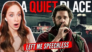 First Time Watching A QUIET PLACE Reaction I AM SPEECHLESS [upl. by Cornall353]