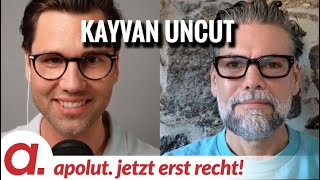 IM GESPRÄCH  Alexander Kühn  Kayvan SoufiSiavash  KAYVAN UNCUT  Folge 01 [upl. by Peterec]