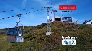 VerbierSavoleyres🚡4MGD Giovanola 1970 [upl. by Ylrebmit543]