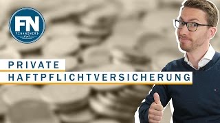 Private Haftpflichtversicherung  Haftpflichtversicherung einfach erklärt  Privathaftpflicht [upl. by Felise]