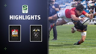 HIGHLIGHTS  Chiefs v NZ Barbarians Super Rugby Under 20s 2024 [upl. by Reppep]