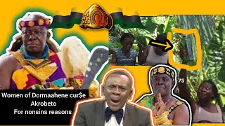 women of Dormaahene cure Akrobeto for nonsins reasons ASANTEHENE [upl. by Aienahs]