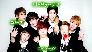 Block B Did You Or Did You Not Eng Sub  Romanization  Hangul HD [upl. by Nell]