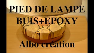 PIED DE LAMPE 496 BUISEPOXY [upl. by Norrv]