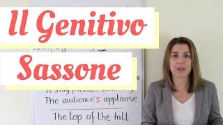 Il genitivo sassone 1  possessivo in inglese [upl. by Nadroj]