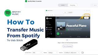 How To Transfer Music From Spotify To Usb Stick for Offline Listening [upl. by Nelg]