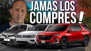 TOP 9 PEORES SUV y AUTOS NO PIERDAS TU DINERO NO COMPRES ESTO [upl. by Ennael]