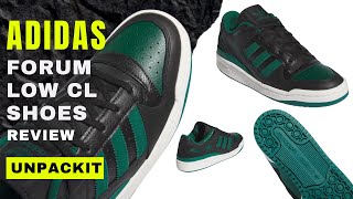 ADIDAS FORUM Low  Core BlackCollegiate Green Colorway [upl. by Thorsten]