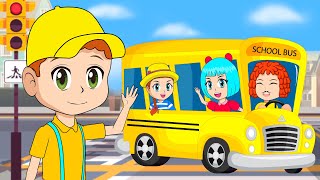 Las Ruedas Del Autobús  Canciones Infantiles 😍🥳🤩 amp Nursery Rhymes de Lights Kids 2D Español [upl. by Ashti]