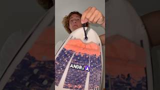 Come evitare di distruggere la tavola da surf in questo modo😂 surfing surf surfingvlog howto [upl. by Yehus541]