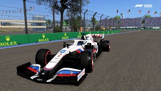 F1 2021 Uralkali Haas F1 Team With Drivers Helmet Mix [upl. by Mallis]