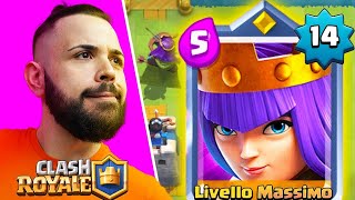 FULL MAXIAMO la REGINA Degli Arcieri al Liv 14 PROVIAMOLA INSIEME  CLASH ROYALE [upl. by Goerke77]