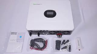 Growatt Off Grid Inverter SPF 6000 ES PLUS series single phase low voltage [upl. by Meehsar149]