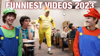 Funniest Videos 2023 [upl. by Ateuqal213]