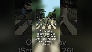 On this day September 26 Abbey Road one of the best albums of all time was released thebeatles [upl. by Lexis]