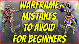 Top 10 Beginner MISTAKES in Warframe Tips amp Tricks Guide 2024 [upl. by Athalia]