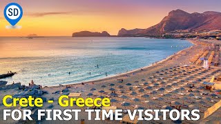 Where to Stay in Crete Greece  First Time [upl. by Ping]