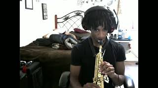 Monsters Inc theme on Soprano Sax [upl. by Anerul]