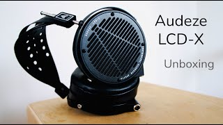 Audeze LCDX Unboxing [upl. by Yrebmik]