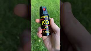 Pfefferspray Test KO Jet 50ml [upl. by Odlavso]