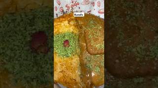 Famous Arabic Sweets Kunafa kunafa arabicfood sweet [upl. by Brynne406]