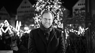 Oberbürgermeister Ansbacher lädt zum Ulmer Weihnachtsmarkt ein [upl. by Nerad]