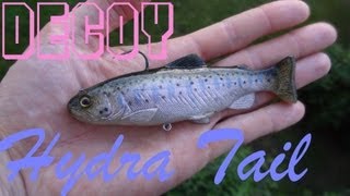 Decoy Swimbaits  5quot Hydra Tail slow sink [upl. by Latsyrd]