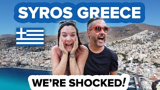 This is SYROS Greece 🇬🇷 The Best Cyclades Island you havent heard of [upl. by Sillihp]