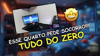 EM BUSCA DO MEU QUARTO GAMER  MONTANDO DO ZERO [upl. by Ibrab]