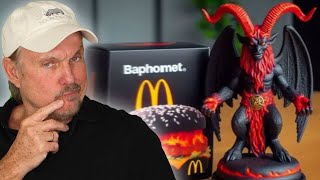 NEW McDONALDS HELLISH HAPPY MEAL  real or fake [upl. by Sainana]