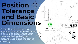 Position Tolerances and Basic Dimensions [upl. by Giffard]