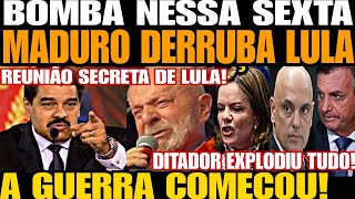 A GUERRA COMEÇ0U MADUR0 DERRUBA LULA DITADOR EXPLODIU TUDO REUNIÃO SECRETA DE LULA VAZOU E PT [upl. by Selmner596]